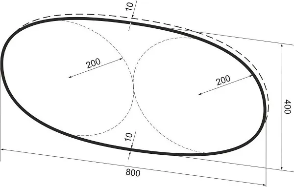 Зеркало Wellsee 7 Rays' Spectrum 80x40 см 172201430 фото 9
