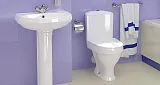 Унитаз-компакт Santeri Вест 1.P201.8.S00.00B.F напольный фото 7