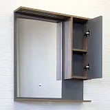 Зеркало Comforty Кемер 75x80 00-00014147CF правая с подсветкой с полочкой фото 5