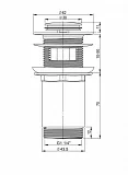 Донный клапан для раковины Wellsee Drainage System 182133000 белый фото 2