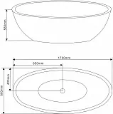 Акриловая ванна Grossman 170x80 GR-1701 фото 3