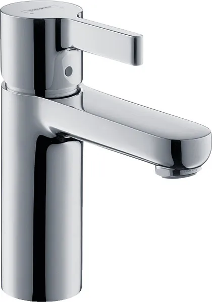 Смеситель Hansgrohe Metris S LowFlow 31063000 для раковины с донным клапаном фото 1