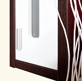 Зеркало Бриклаер Бали 90x102 4627125411861 с полочкой и подсветкой фото 2