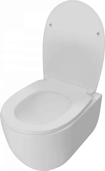 Унитаз подвесной Teymi Amelia Vortex W00157 подвесной безободковый с микролифтом фото 8