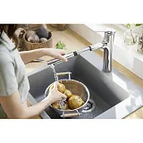 Смеситель Hansgrohe Zesis M35 74801000 для кухонной мойки фото 6