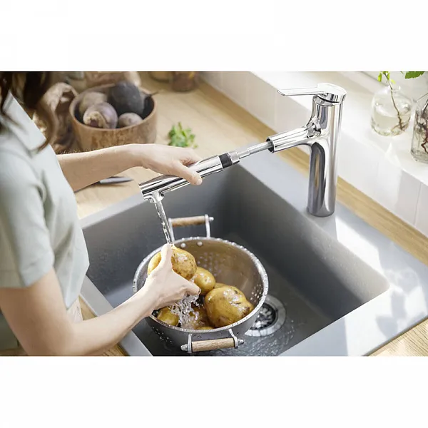 Смеситель Hansgrohe Zesis M35 74801000 для кухонной мойки фото 6
