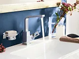 Смеситель Grohe Eurocube 23135000 для раковины с донным клапаном фото 7