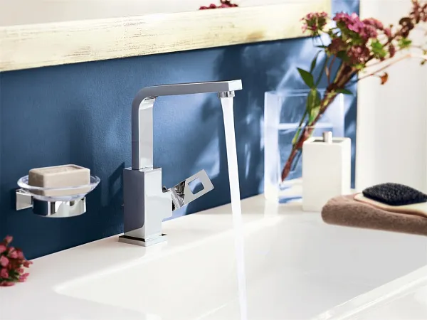 Смеситель Grohe Eurocube 23135000 для раковины с донным клапаном фото 7