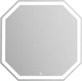 Зеркало BelBagno 80x80 SPC-OTT-800-800-LED-TCH с подсветкой фото 2