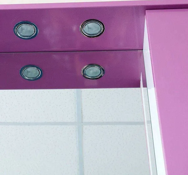 Зеркало-шкаф Misty Жасмин 105х100 П-Жас02105-122Св с подсветкой фото 4