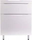 Тумба с раковиной Style Line Бергамо 70 белая напольная фото 1