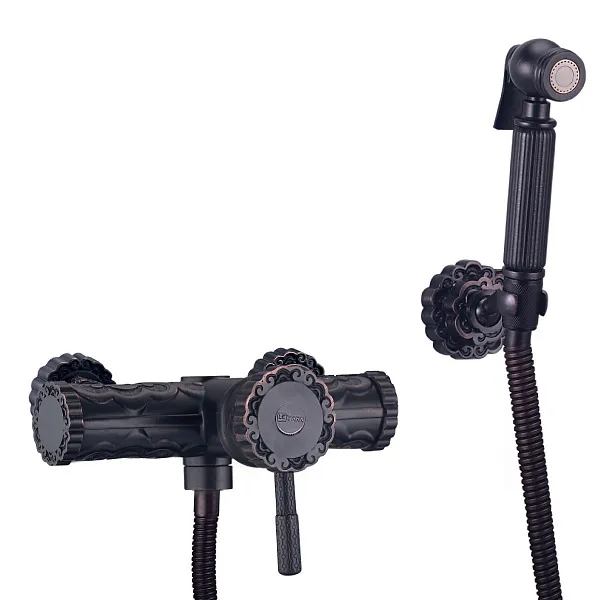 Гигиенический душ Lemark Jasmine LM6618ORB  со смесителем фото 1