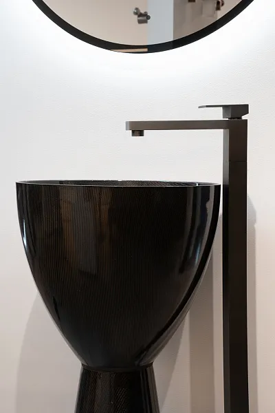 Смеситель для ванны с душем ABBER Daheim AF8215B фото 6