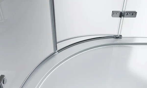 Душевой уголок BelBagno KRAFT KRAFT-R-2-100-C-Cr фото 3
