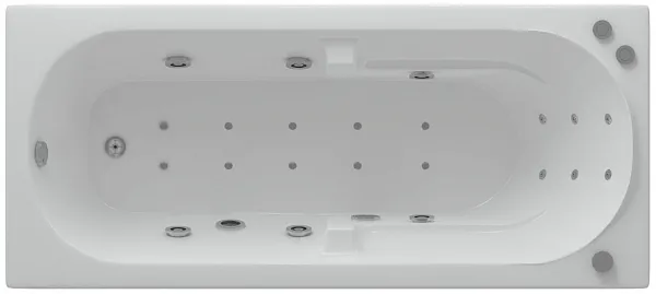 Акриловая ванна Aquatek Лея 170x75 LEY170-0000045 фото 2