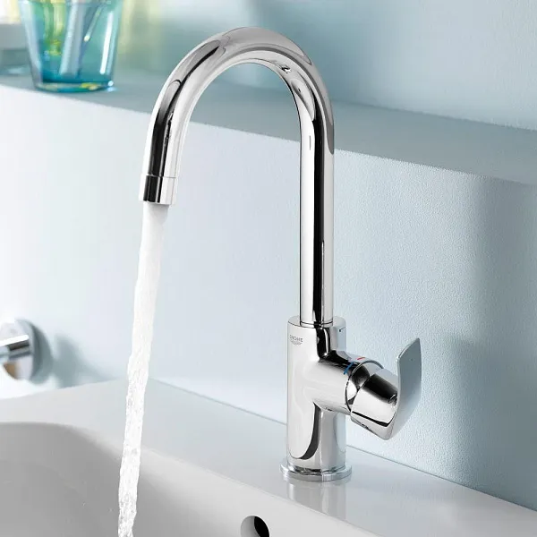Смеситель Grohe BauEdge 23760000 для раковины с донным клапаном фото 3