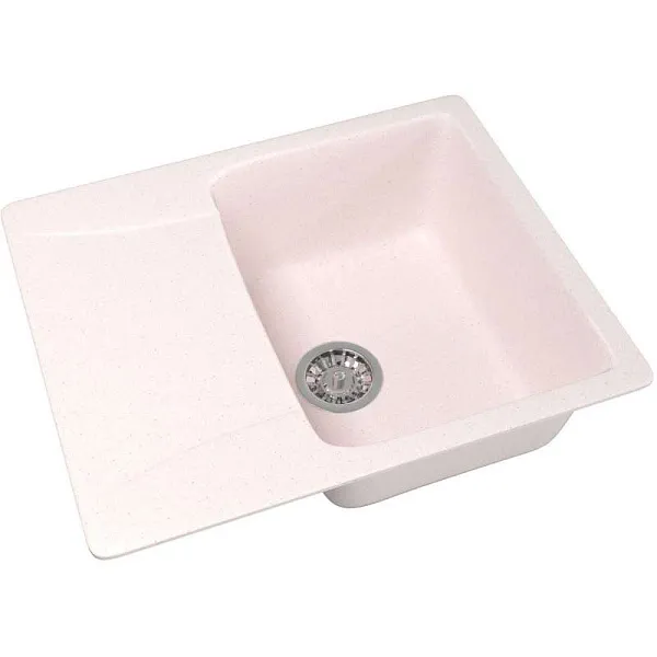 Кухонная мойка Mixline ML-GM26-311 Светло-розовая 525212 фото 1