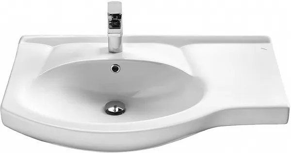 Тумба с раковиной Style Line Жасмин 83 напольная правая фото 7