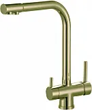 Смеситель ZorG Sanitary ZR 348 YF BR для кухонной мойки фото 1