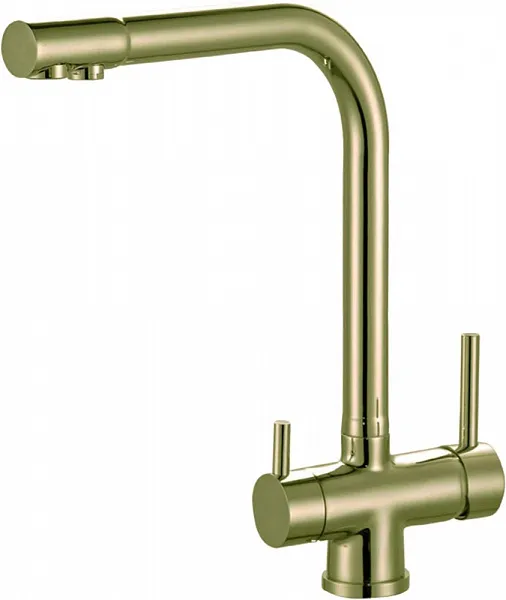 Смеситель ZorG Sanitary ZR 348 YF BR для кухонной мойки фото 1