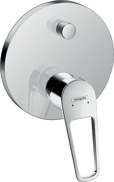 Смеситель Hansgrohe Novus Loop 71345000 для ванны с душем с внутренней частью фото 1