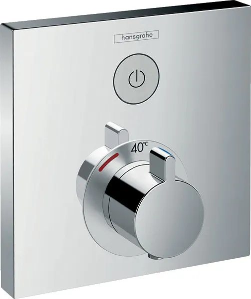 Термостат Hansgrohe ShowerSelect 15762000 для душа с внутренней частью фото 1