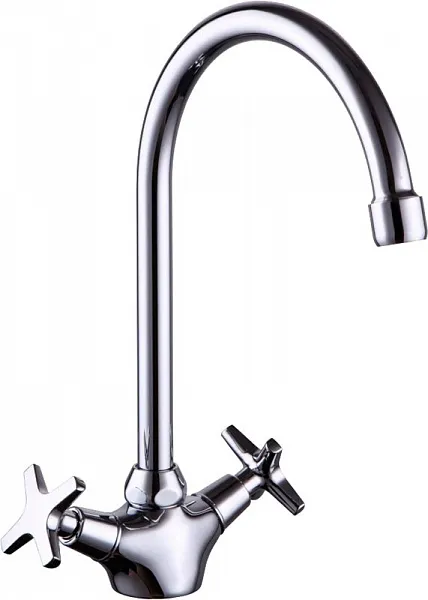 Смеситель Kaiser Crystal 28133 для кухонной мойки фото 1