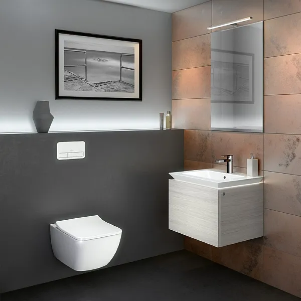 Унитаз Villeroy & Boch Venticello 4611 RS01 подвесной безободковый с микролифтом фото 5