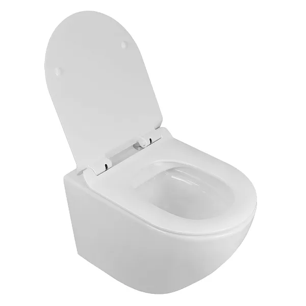 Унитаз Azario AZ-0046N подвесной безободковый с сиденьем микролифт фото 4