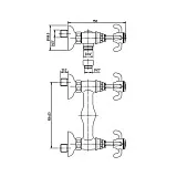 Смеситель для душа PAINI Ornellaia 87CR511 фото 3