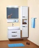 Зеркало Бриклаер Чили 70x90 4627125414947 с полочкой и подсветкой фото 2