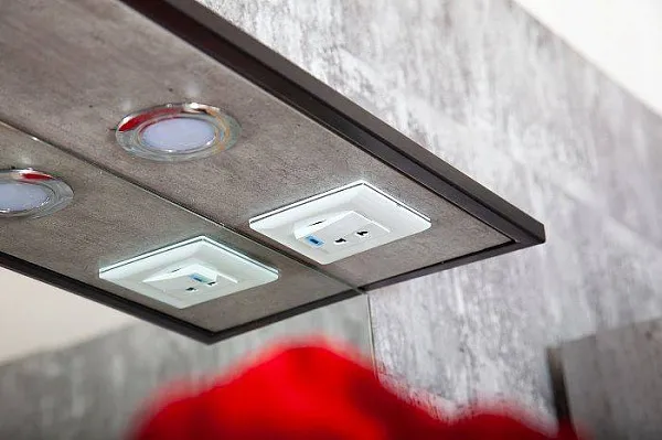 Зеркало Бриклаер Лофт 45х70 4627125413322 с подсветкой фото 4