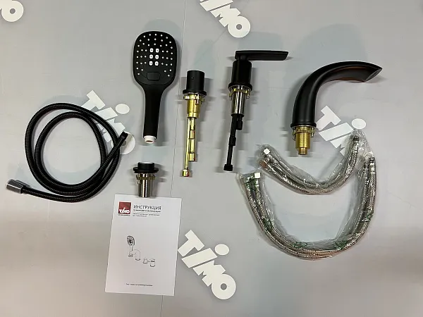 Смеситель на борт ванны TIMO Helmi 4020/03Y фото 3