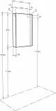 Зеркало-шкаф Акватон Кантри 55x80 см 1A257702AHB20 фото 5