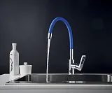 Смеситель Rossinka Z Z35-35U-Blue для кухонной мойки фото 5