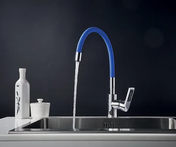 Смеситель Rossinka Z Z35-35U-Blue для кухонной мойки фото 5