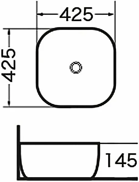 Раковина Grossman 43 см GR-3019 фото 8