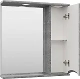 Зеркало Misty Атлантик 70x74 П-Атл-4070-050П правое с полочкой и подсветкой фото 4