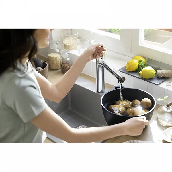 Смеситель Hansgrohe Zesis M35 74801000 для кухонной мойки фото 5