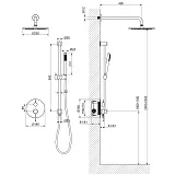Душевой комплект TIMO Saona SX-2309/03SM фото 2