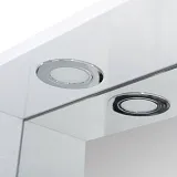 Зеркало-шкаф BelBagno Marino 90x75 MARINO-SPC-900/750-1A-BL-P-L левое с подсветкой фото 12