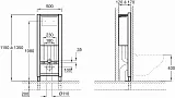 Инсталляция для унитаза Jacob Delafon  E21928RU-CP фото 2