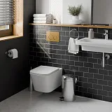 Система инсталляции Iberica Blanca Inox-O IB001.815 с клавишей смыва золото матовой и шумоизоляцией фото 3