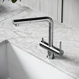 Смеситель для кухонной мойки Sancos Spin SC4015CH фото 7