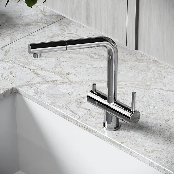Смеситель для кухонной мойки Sancos Spin SC4015CH фото 7