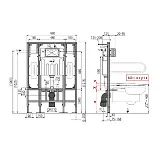 Система инсталляции Alcadrain AM101/1300H фото 2