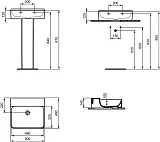 Раковина Ideal Standard Conca 50 см T381701 фото 6