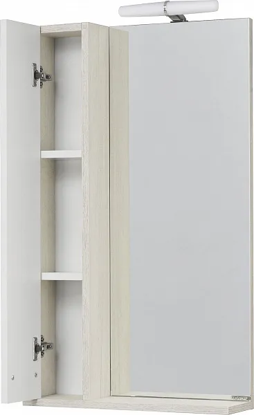 Зеркало Акватон Бекка PRO 50x85 см 1A214502BAC20 левое с подсветкой фото 2