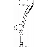 Душевая лейка Hansgrohe Pulsify 24302700 фото 2