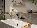Смеситель Hansgrohe Rebris E 72450670 для ванны с душем фото 5